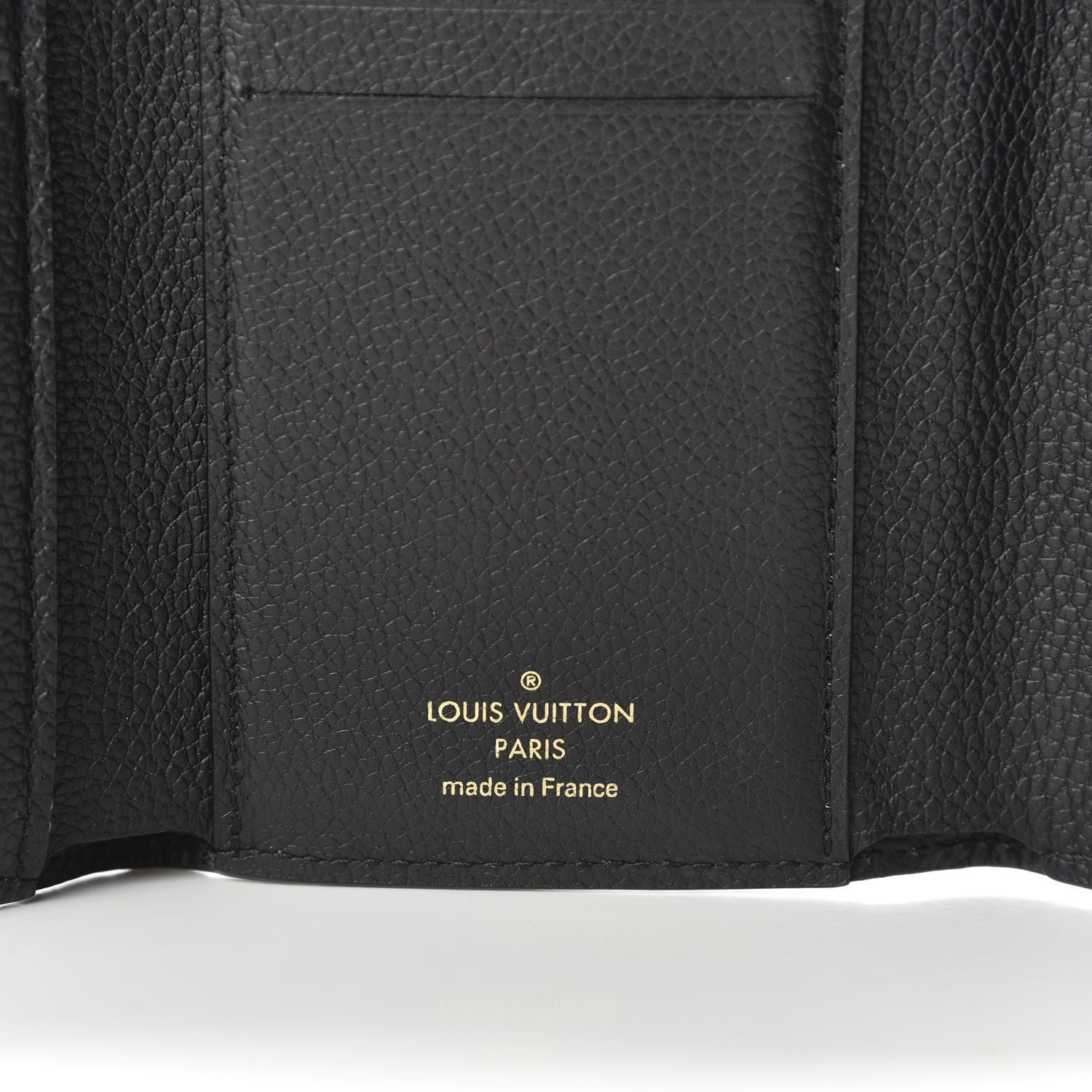 Louis Vuitton Empreinte Victorine Wallet Black 6 of 7