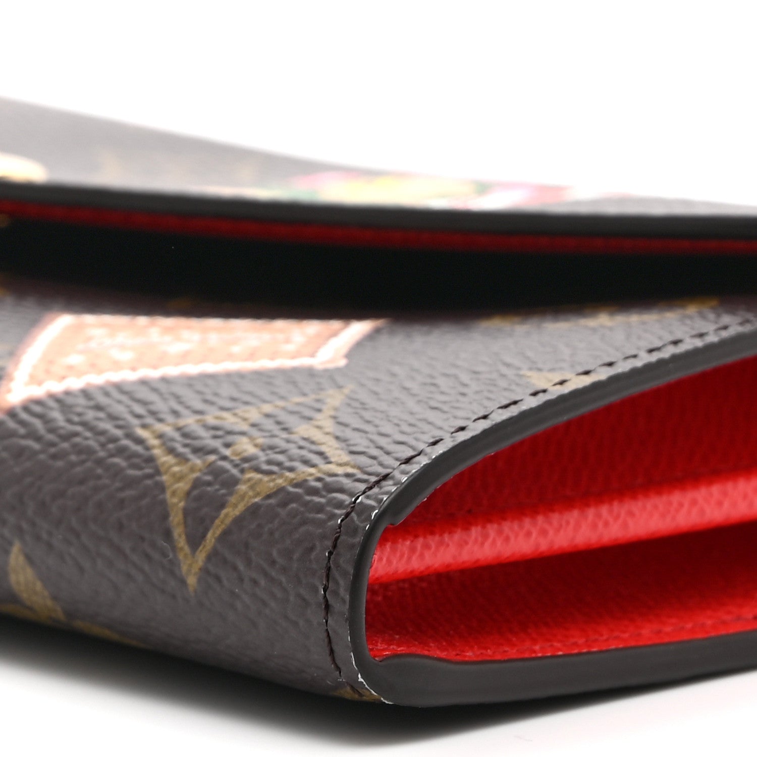 Louis Vuitton Monogram Candy Factory Sarah Wallet Candy Red 8 of 8