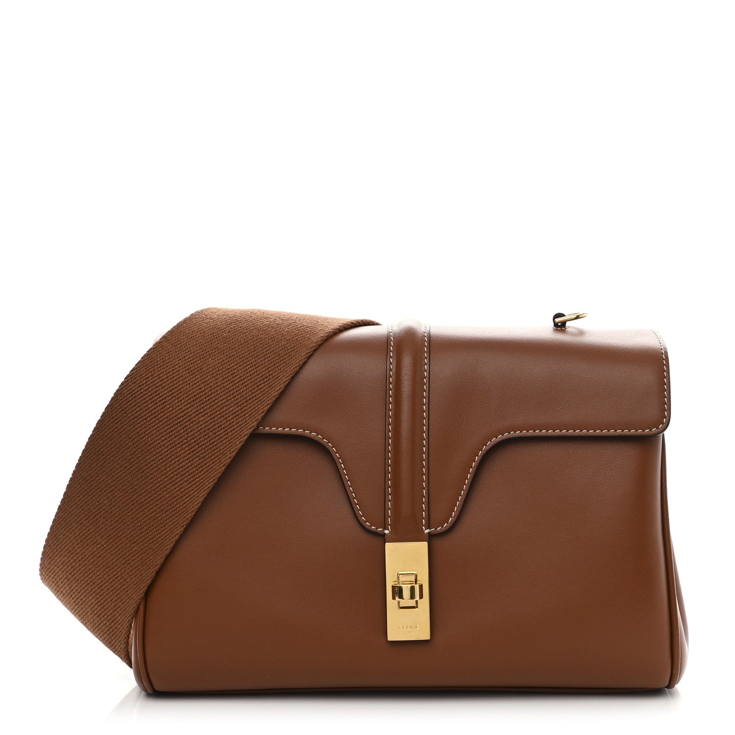 Celine Smooth Calfskin Teen 16 Crossbody Bag Soft Tan 1 of 12