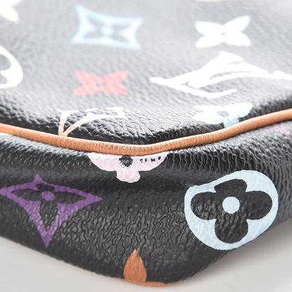 Louis Vuitton Monogram Multicolor Pochette Accessories Black 15 of 20