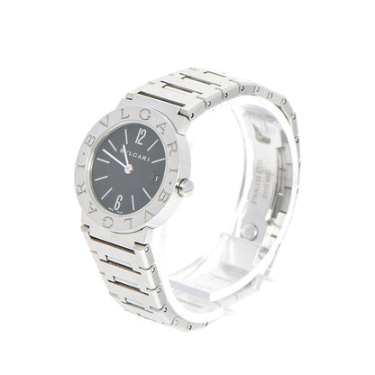 Bulgari Stainless Steel 26mm Quartz Watch Black 3 of 7