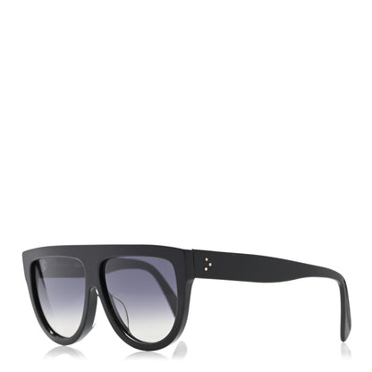 Celine Acetate Aviator Sunglasses CL 40001F Black 1 of 7