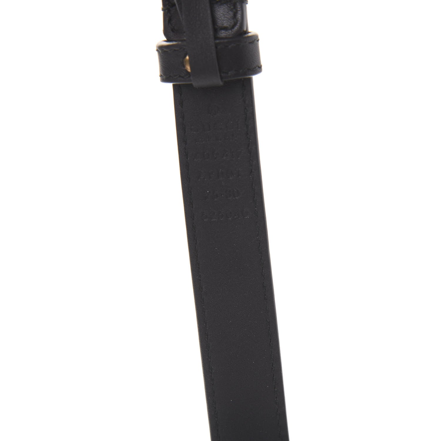 Gucci Calfskin Double G 20mm Belt 75 30 Black 5 of 5