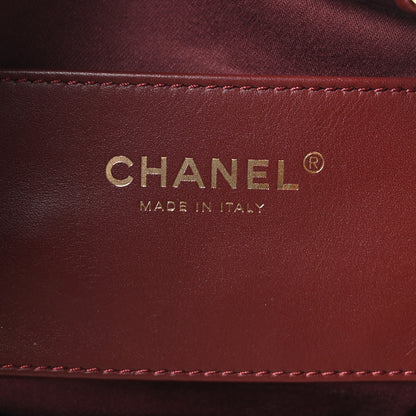 Chanel Caviar Quilted Small Chanel 25 Handbag Burgundy 6 of 11