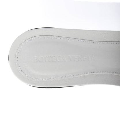 Bottega Veneta Nappa Matelasse Padded Flat Sandals 37 Optic White 7 of 9