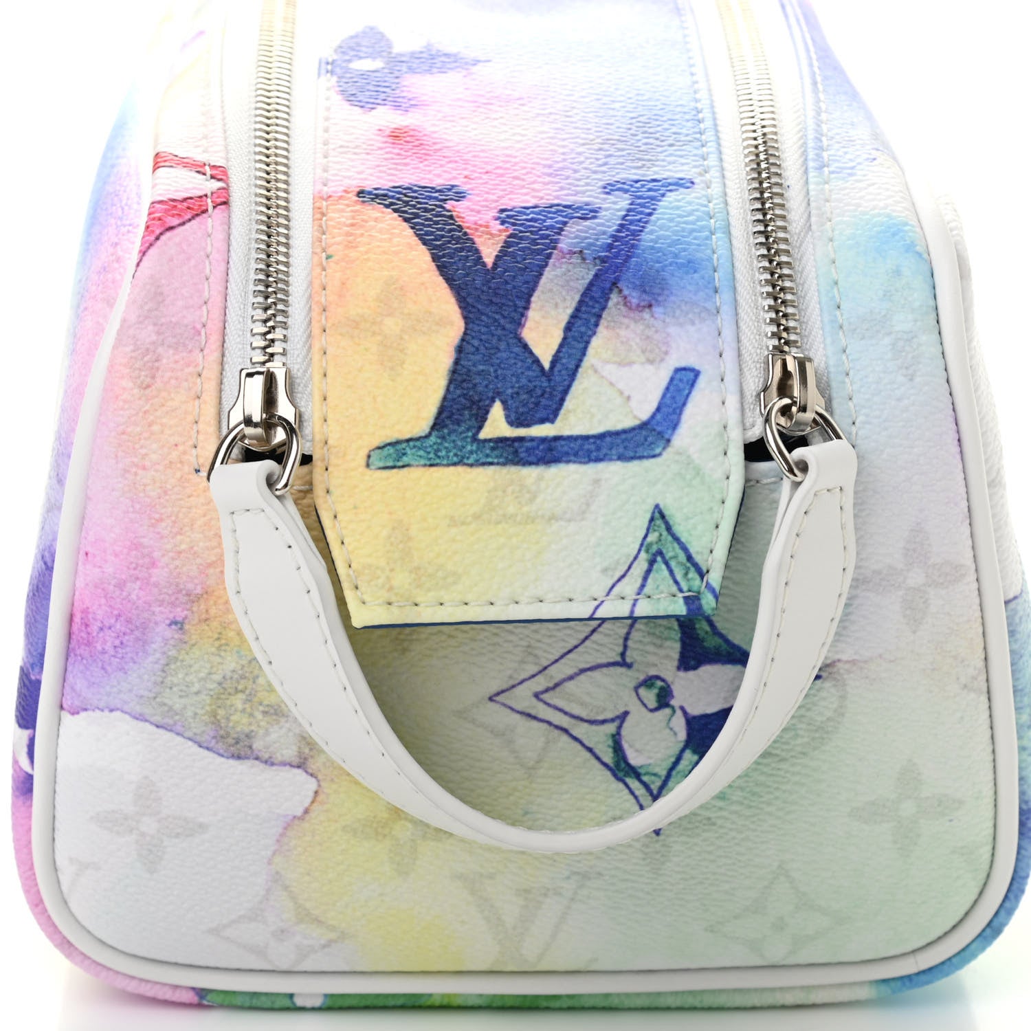 Louis Vuitton Monogram Watercolor Dopp Kit Toilet Pouch Multicolor 7 of 8