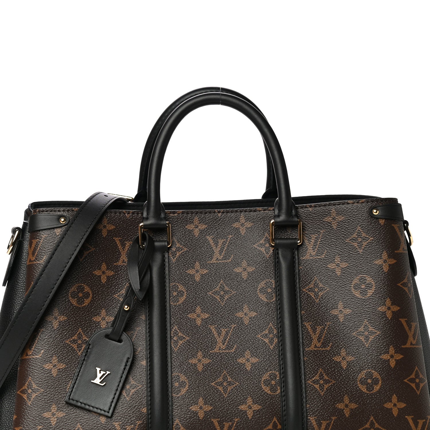 Louis Vuitton Monogram Soufflot MM Black 16 of 16