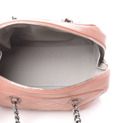 Chanel Calfskin Quilted Country Chic Bowler Pink 5 of 10