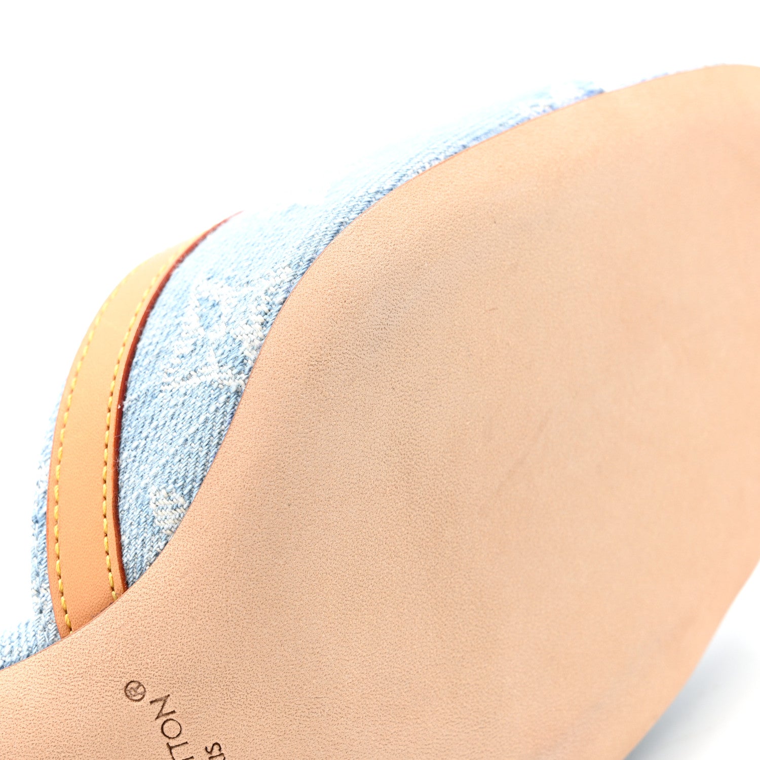 Louis Vuitton Denim Monogram Neo Revival Mules 39 Light Blue 11 of 13