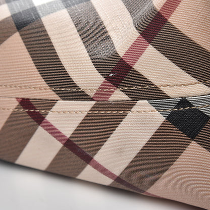 Burberry Nova Check Large Nickie Tote Black 16 of 17