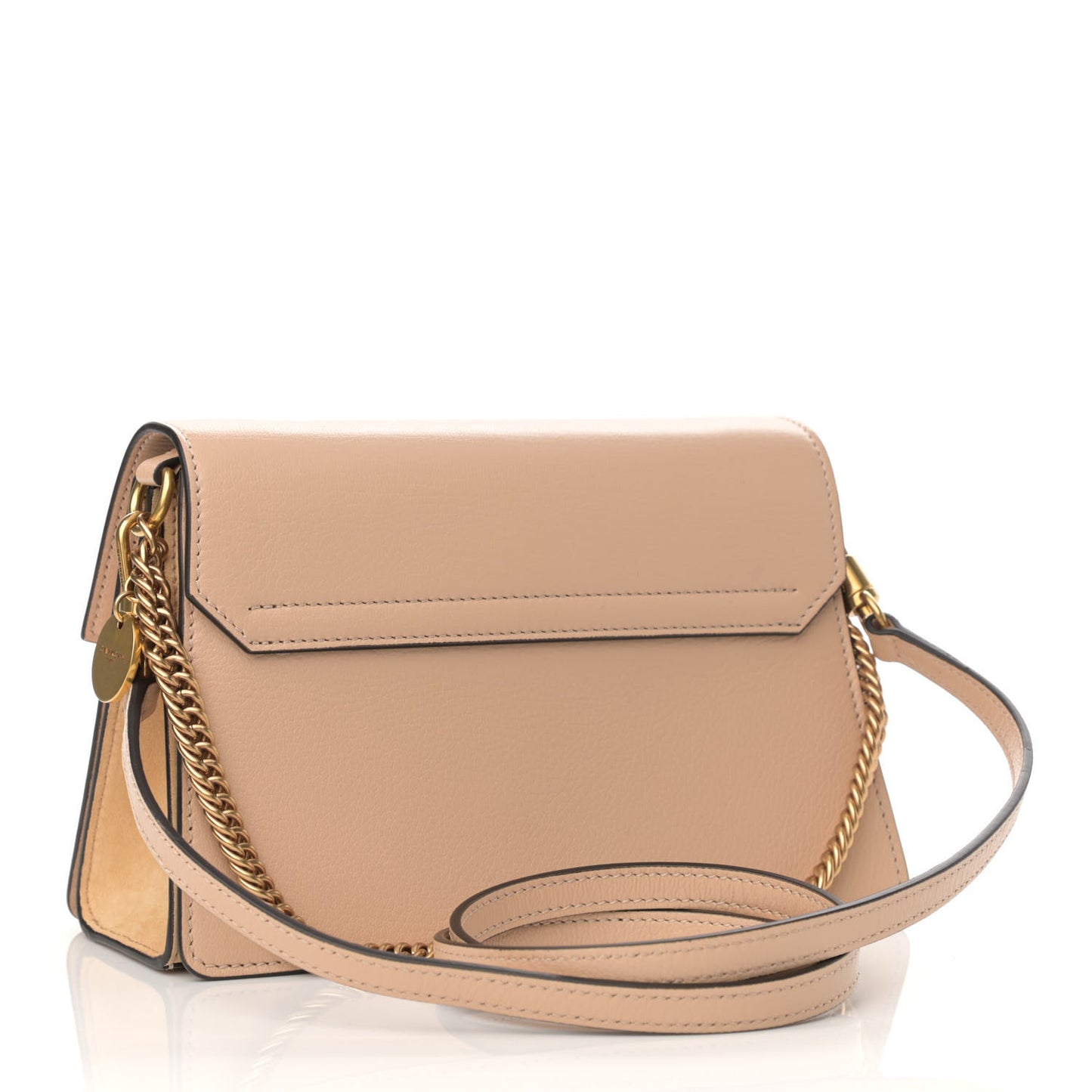 Sugar Goatskin Small GV3 Shoulder Bag Cipria