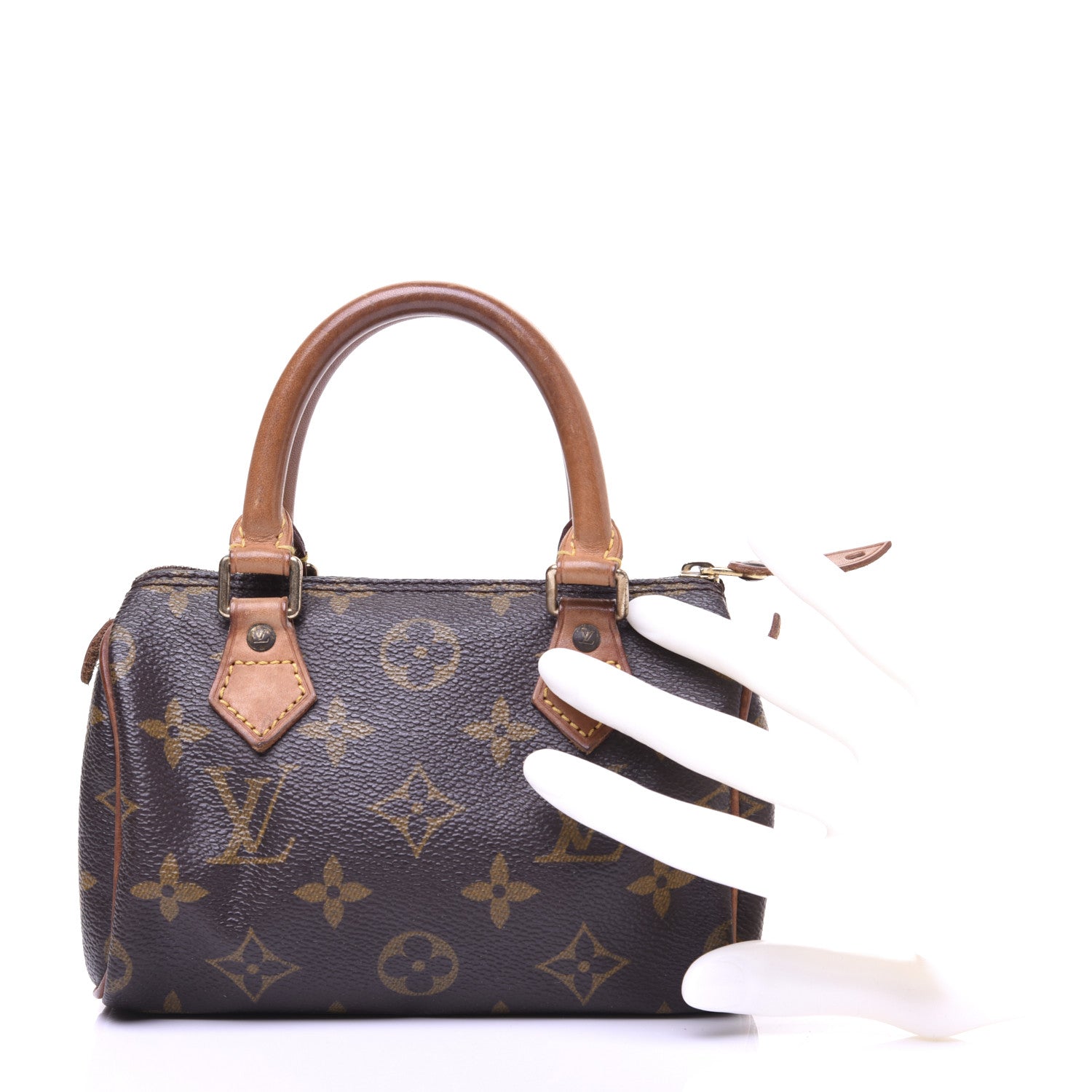 Louis Vuitton Monogram Mini Sac HL Speedy 2 of 15