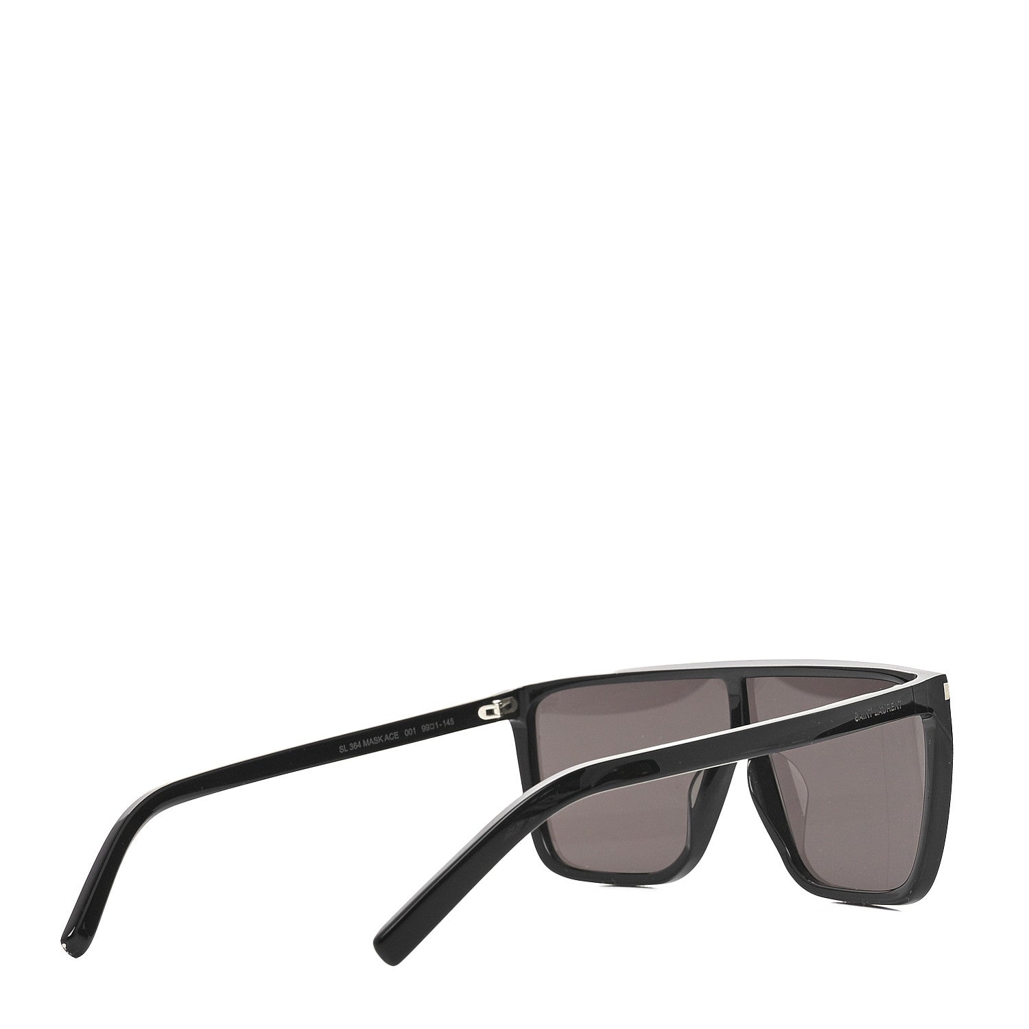 Saint Laurent Acetate SL 364 Mask Sunglasses Black 4 of 7