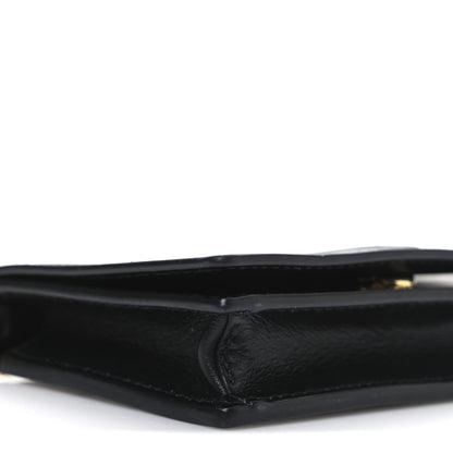 Prada Nappa Quilted Metal Patchwork Triangle Logo Card Holder With Strap 8 of 9