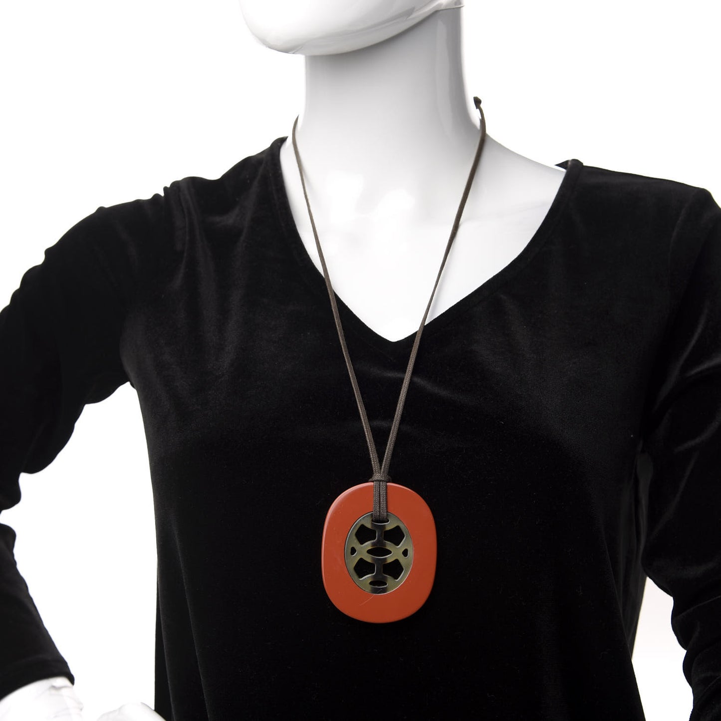 Buffalo Horn Lacquer Lift Necklace