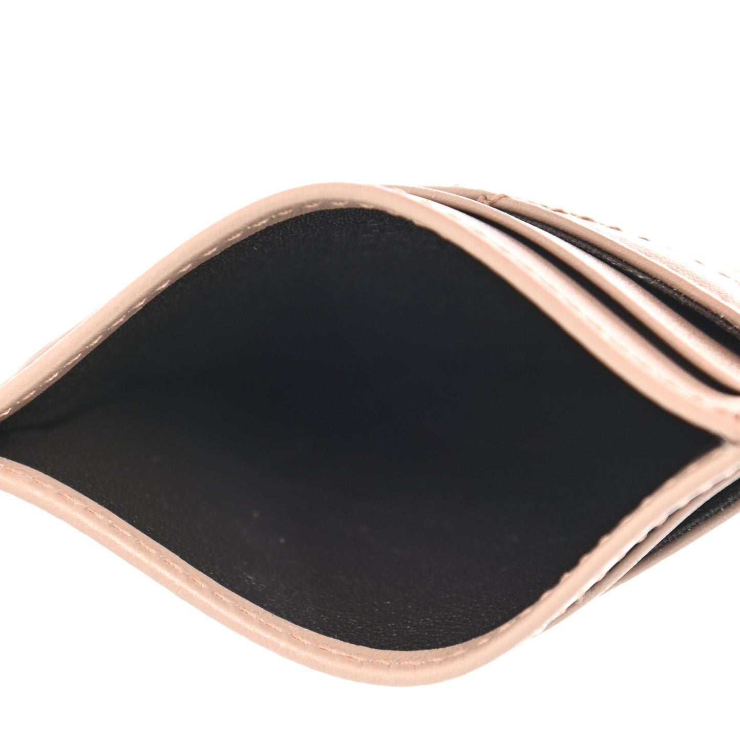 Calfskin Matelasse GG Marmont Card Holder Porcelain Rose