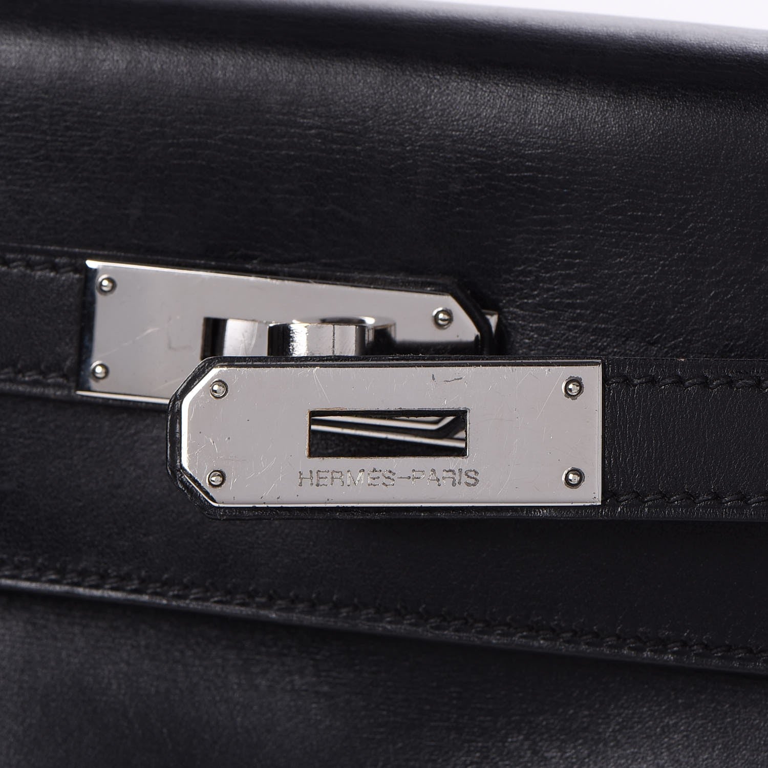 Hermes Box Kelly Retourne 32 Black 20 of 45