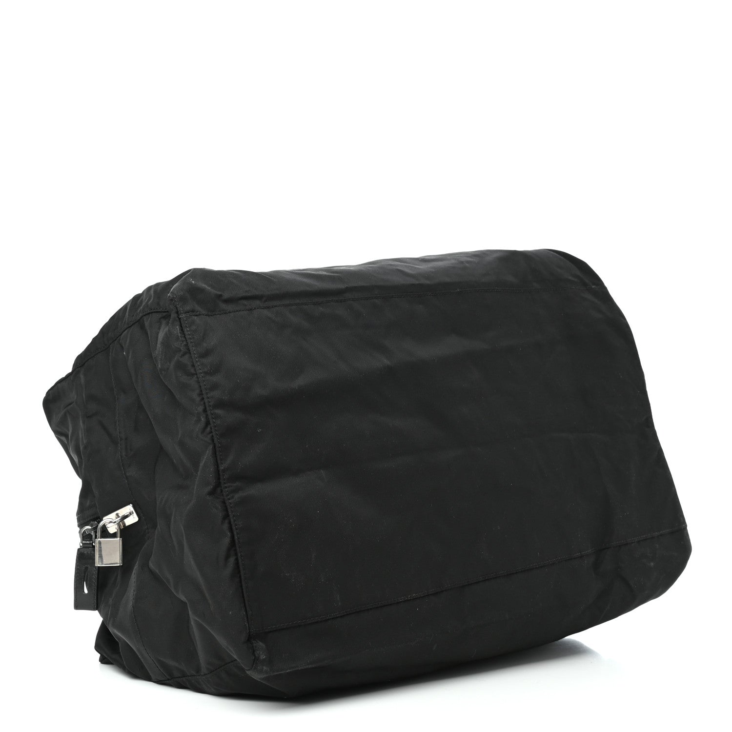 Prada Tessuto Nylon Duffel Bag Black 4 of 9