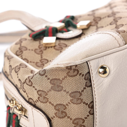 Gucci Monogram Small Princy Satchel Off White 10 of 16