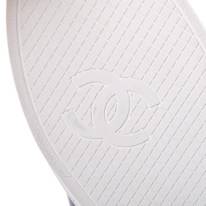 Chanel Calfskin CC Sneakers 39.5 Black 7 of 10