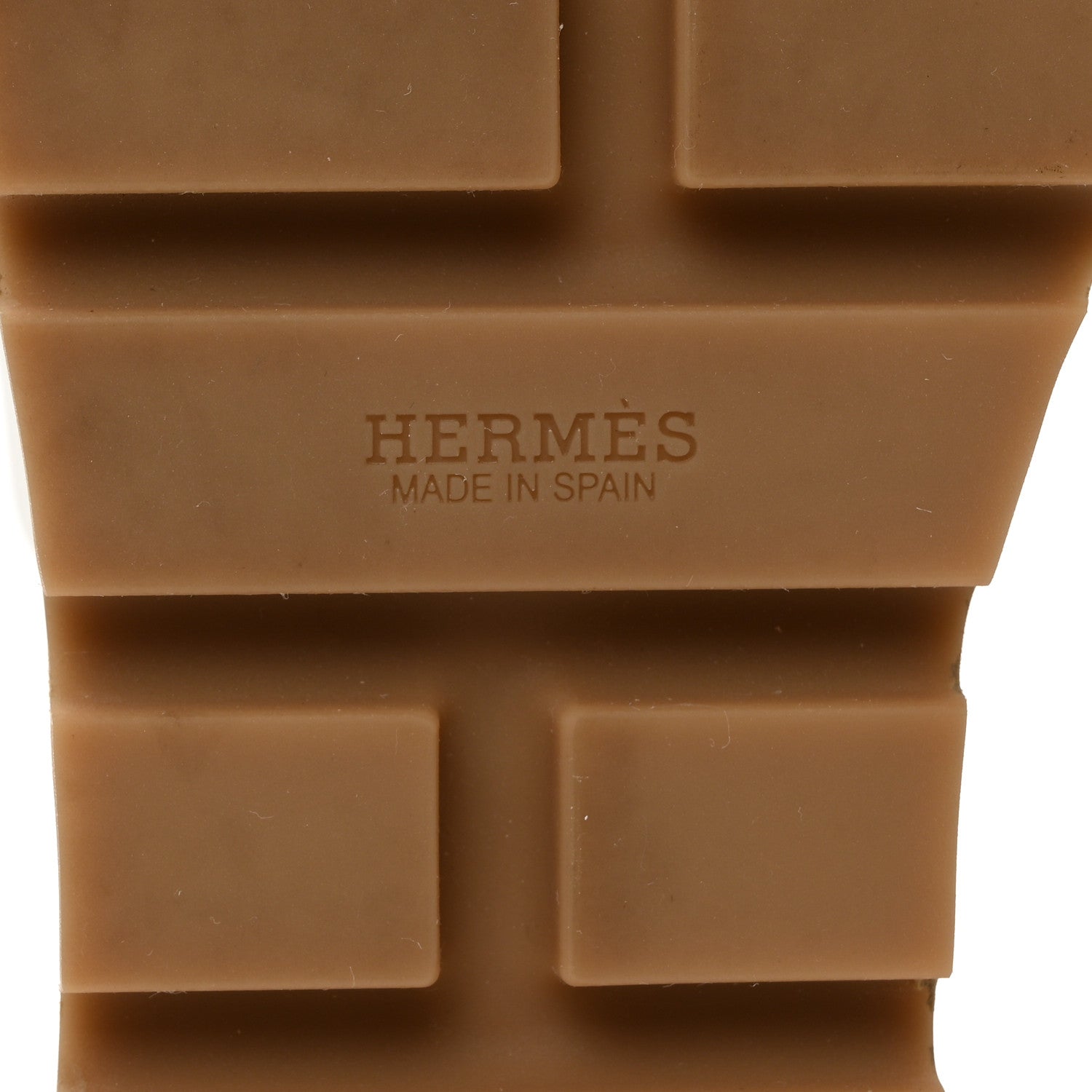 Hermes Calfskin Cork Eze 30 Sandals 37 White 8 of 9