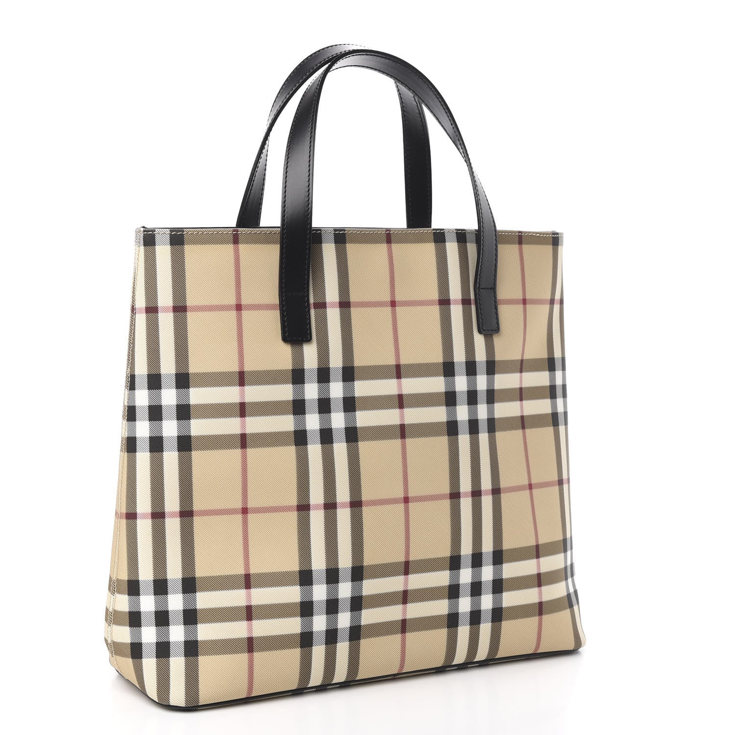 Burberry House Check Medium Tote Black 3 of 10