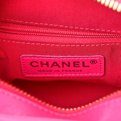 Chanel Goatskin Quilted Small Gabrielle Hobo Pink 5 of 10