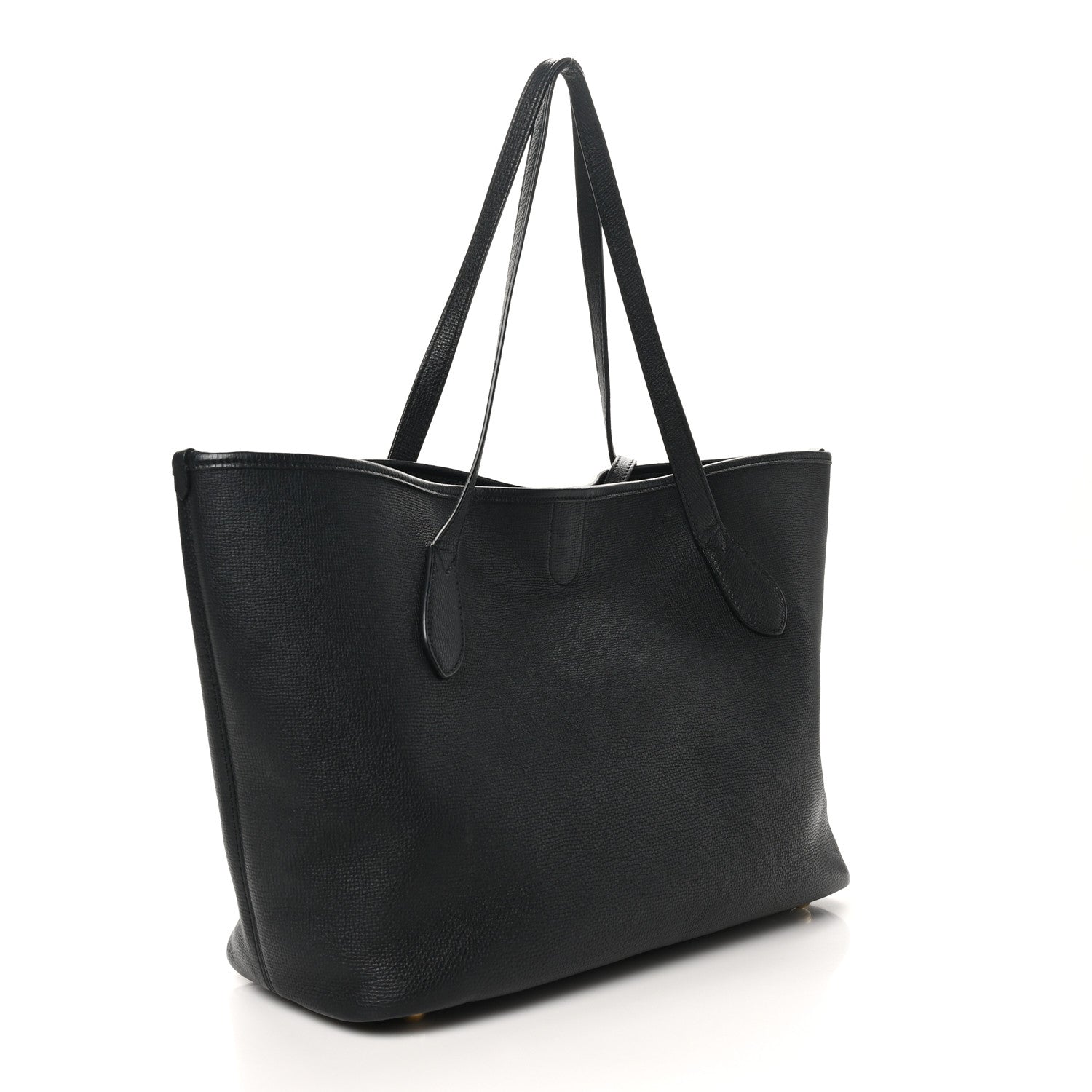 Burberry Grainy Calfskin Medium Honeybrook Tote Black 4 of 11