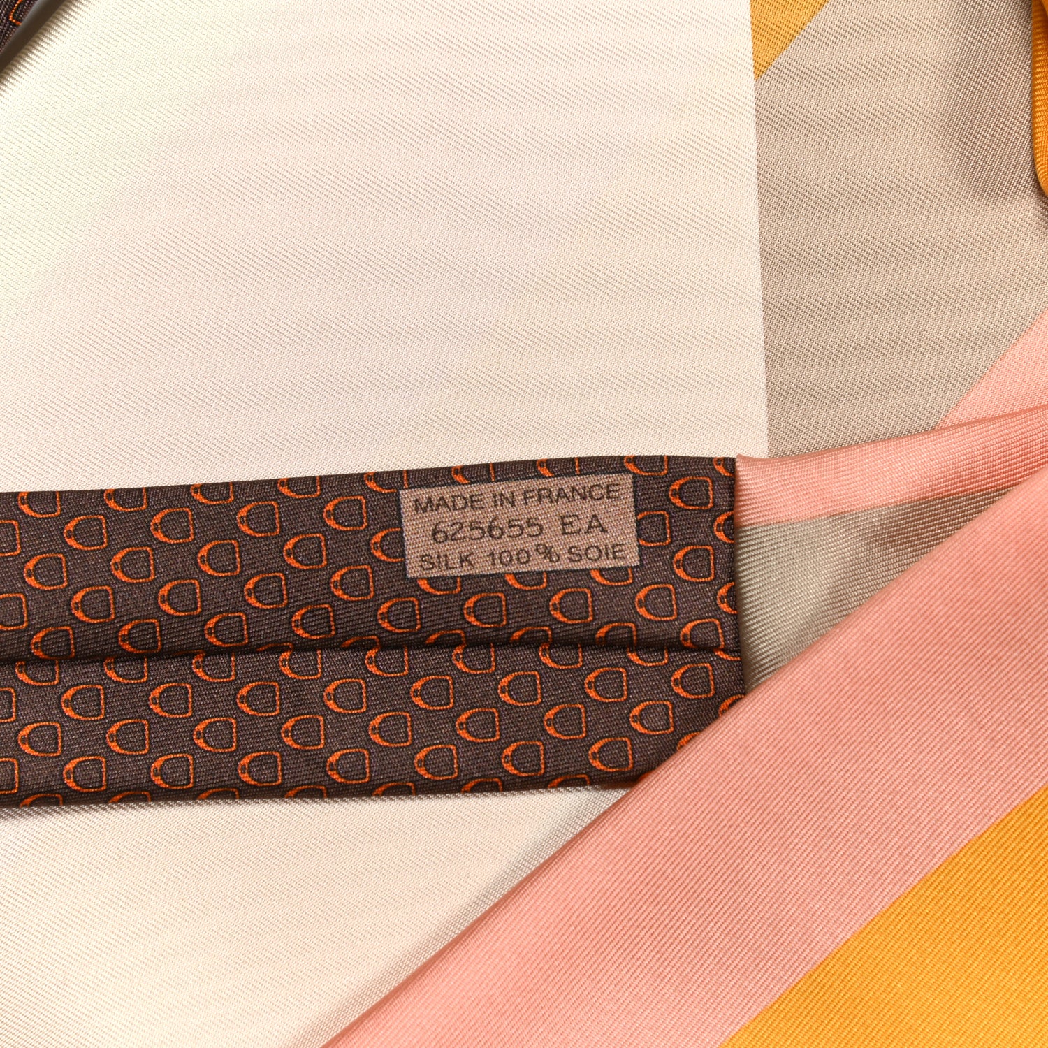 Hermes Silk Petit H Scarf And Tie 4 of 8