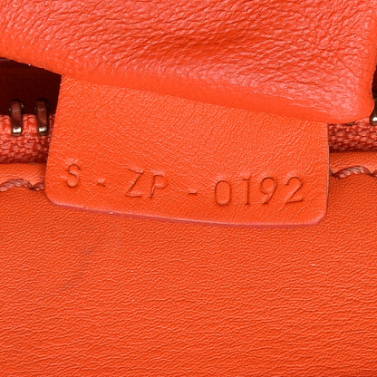 Celine Smooth Calfskin Mini Luggage Bright Orange 7 of 15