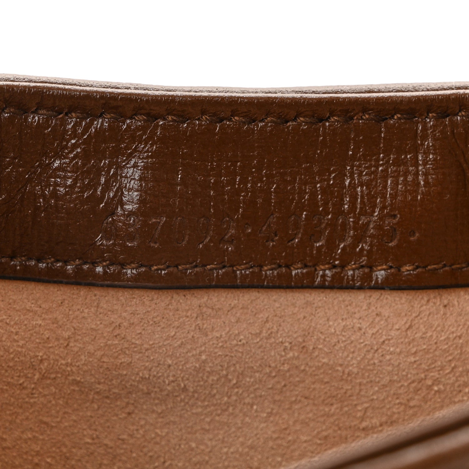 Gucci GG Supreme Monogram Azalea Calfskin Web Mini Jackie 1961 Hobo Beige Ebony Brown Sugar 7 of 12
