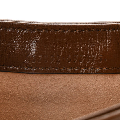 Gucci GG Supreme Monogram Azalea Calfskin Web Mini Jackie 1961 Hobo Beige Ebony Brown Sugar 7 of 12