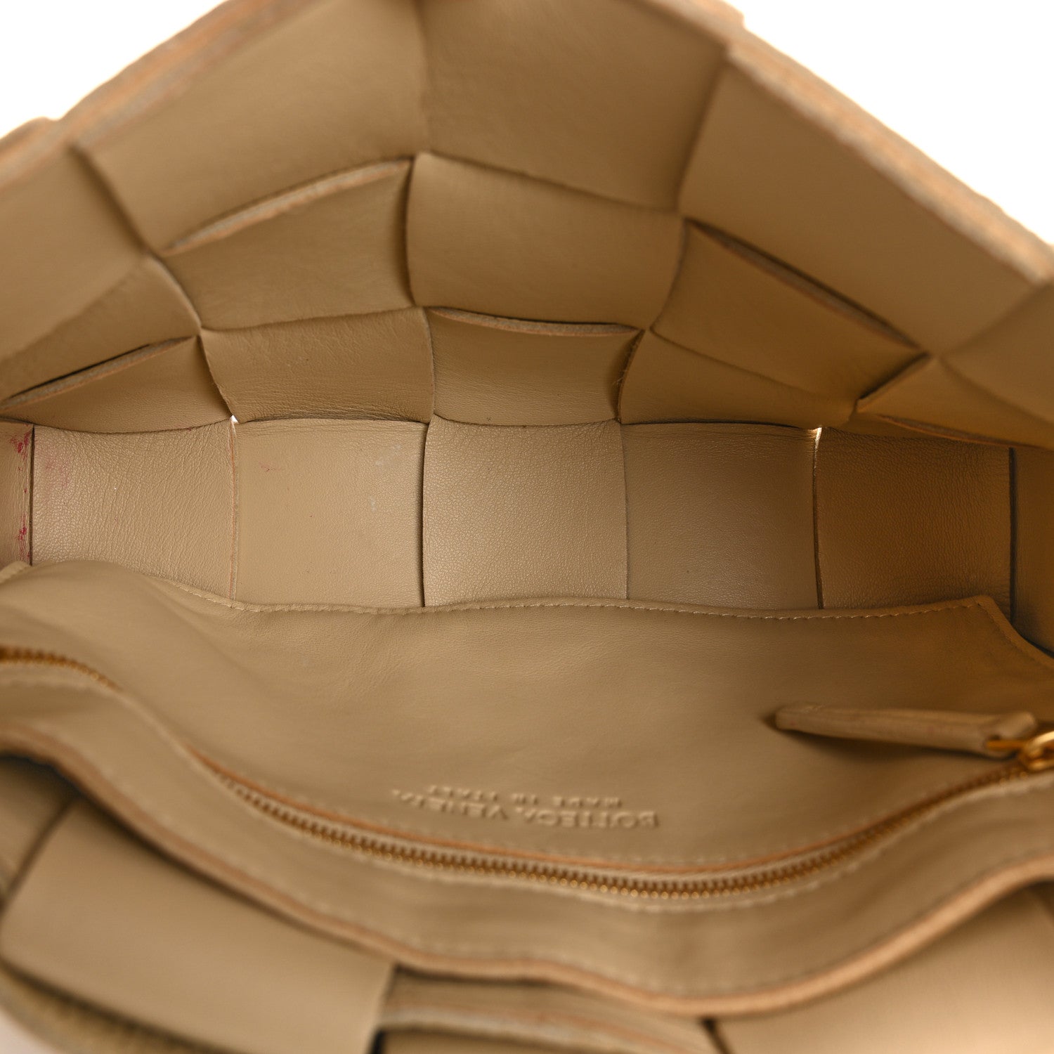 Bottega Veneta Grained Calfskin Maxi Intrecciato Cassette Crossbody Bag Porridge 5 of 14