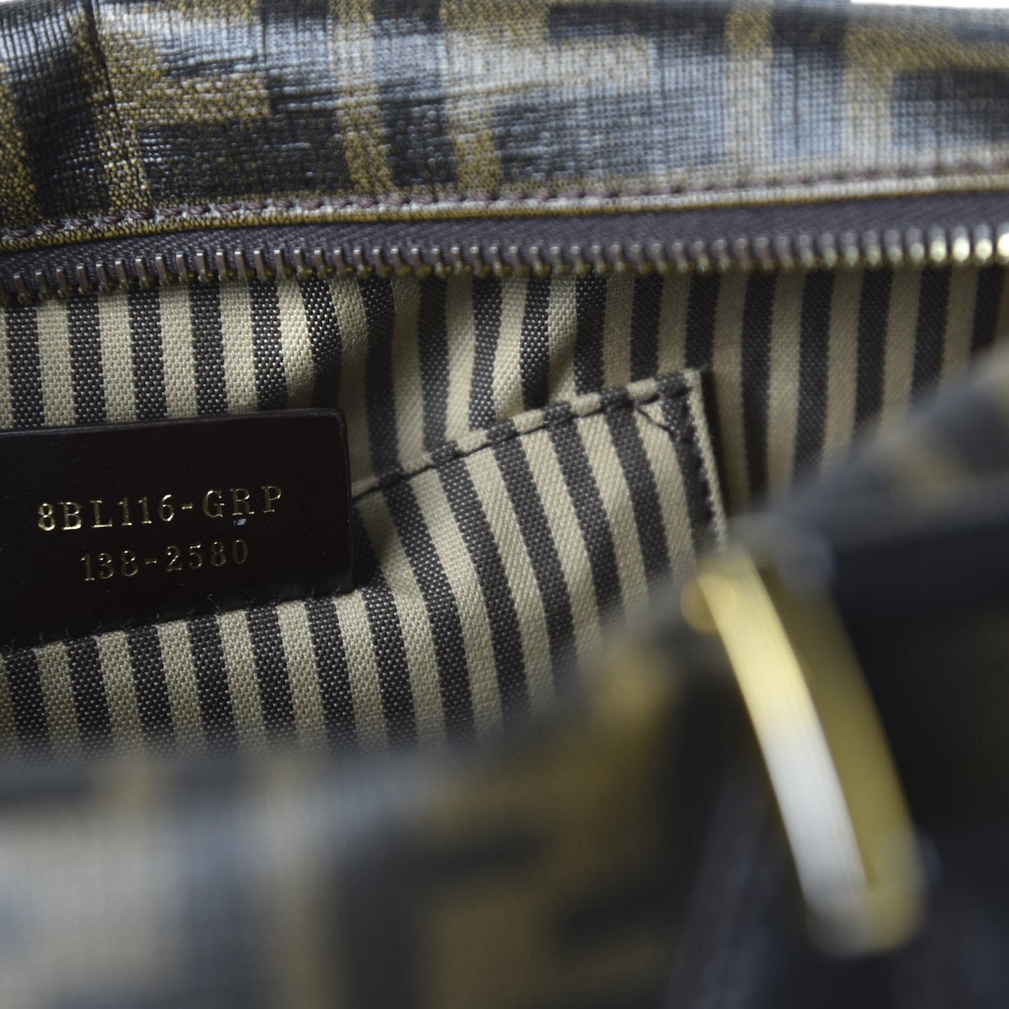 Zucca Spalmati Vitello Elite Medium Convertible Boston Satchel Tobacco Ebano