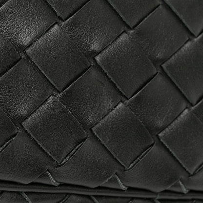 Bottega Veneta Calfskin Intrecciato Small Camera Bag Dark Green 10 of 10
