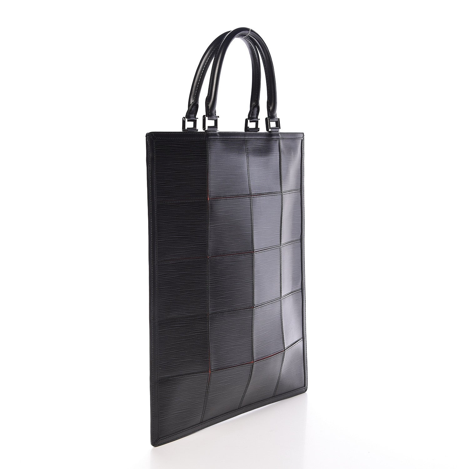 Louis Vuitton Epi Stretch Fizz Tote Black 3 of 9