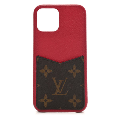 Louis Vuitton Monogram iPhone 12/12 Pro Bumper Scarlet 1 of 10