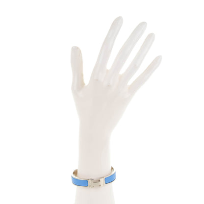 Hermes Enamel Narrow Clic Clac H Bracelet PM Bleu Transat 2 of 4