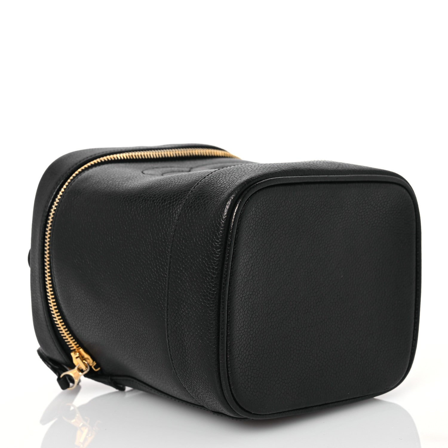 Chanel Caviar Vanity Cosmetic Case Black 4 of 10