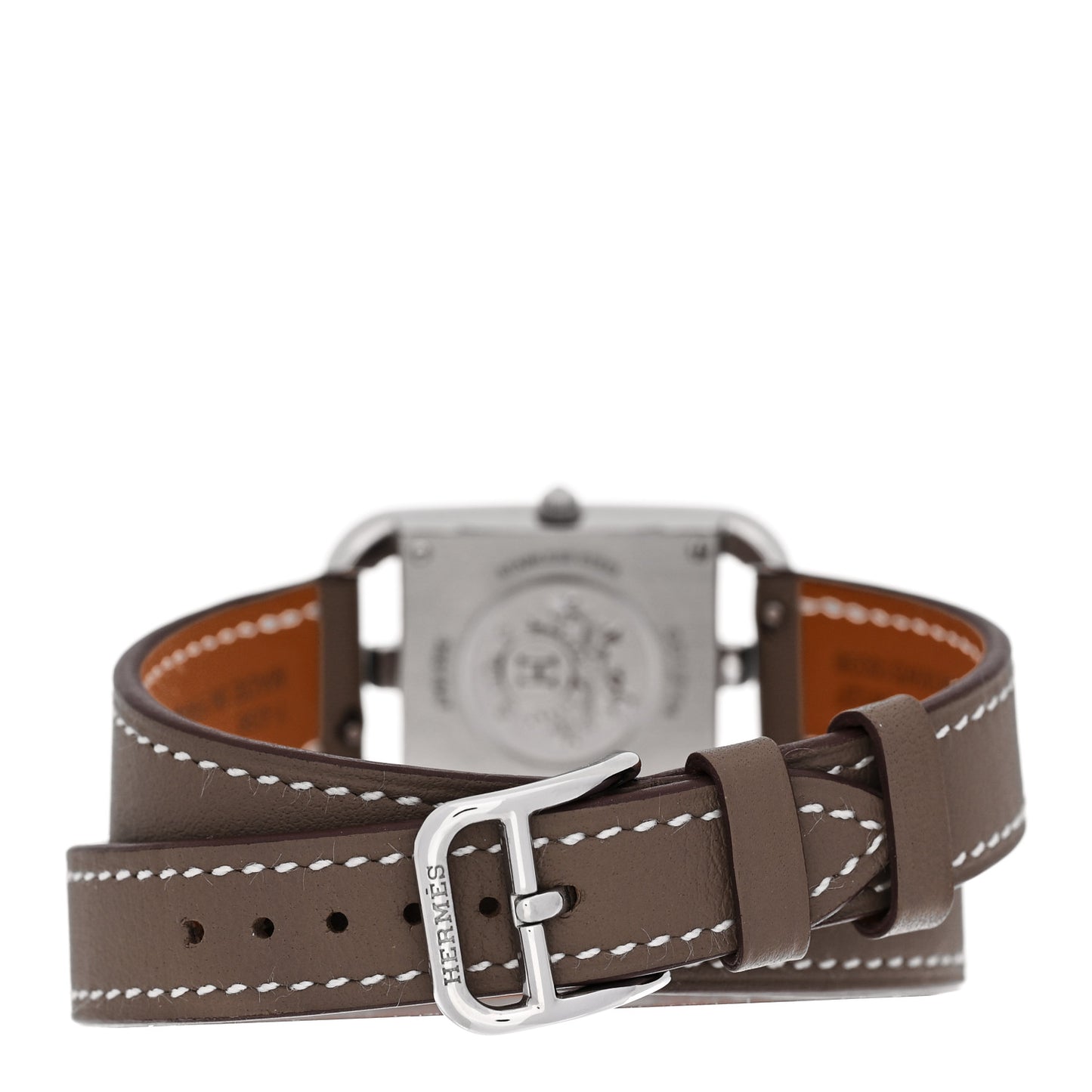 Stainless Steel Swift 23mm Cape Cod Double Tour Quartz Watch Etoupe
