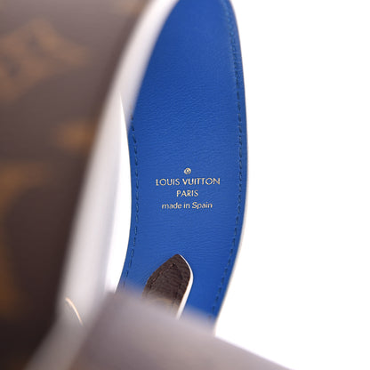 Louis Vuitton Monogram Bandouliere Shoulder Strap Blue 3 of 4