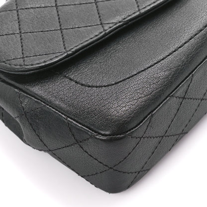 Chanel Goatskin Quilted Coco Curve Flap Messenger Flap Black 10 of 12
