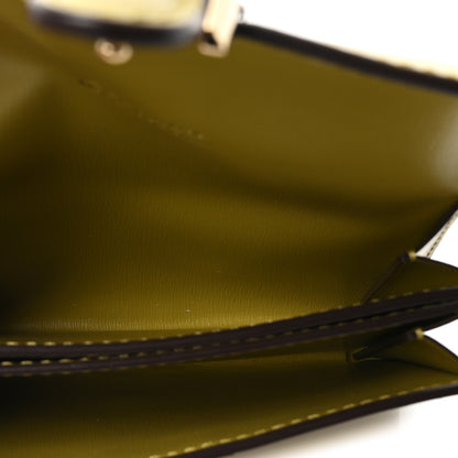 Delvaux Box Calfskin Brillant Card Holder Kiwi 5 of 10