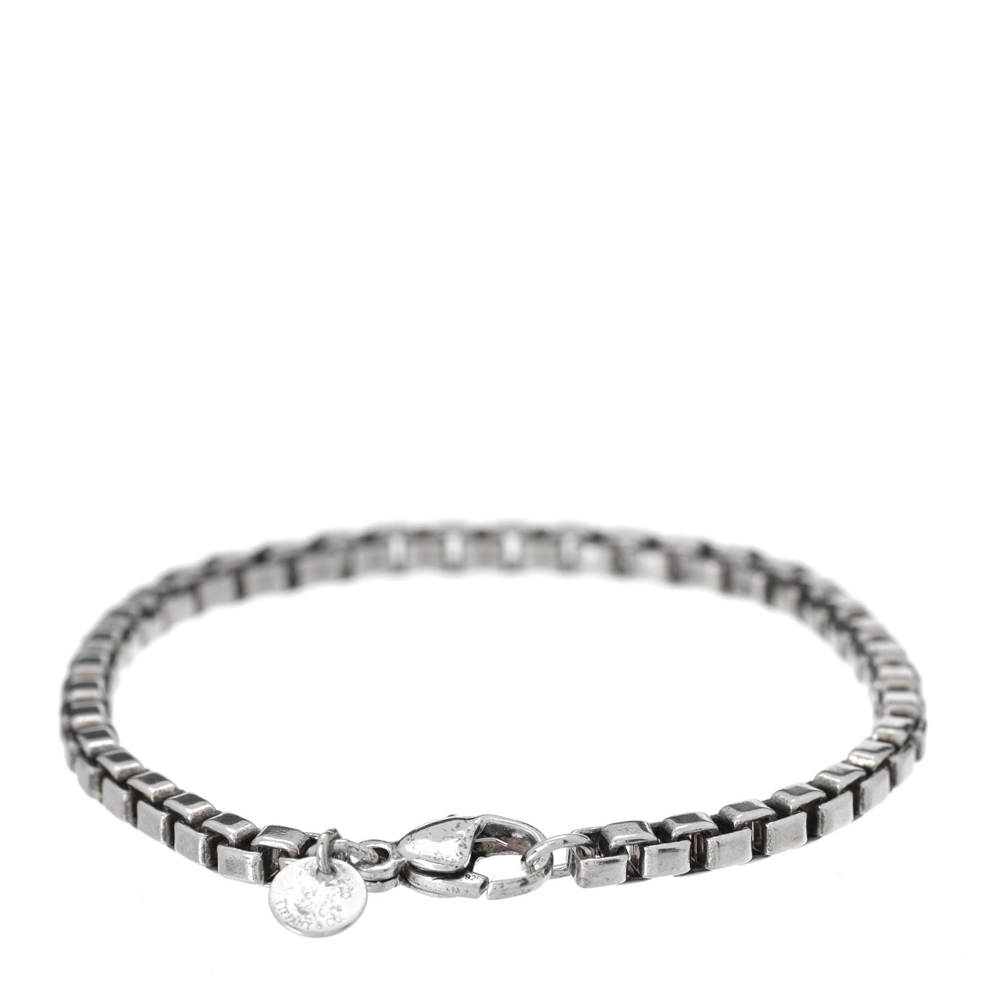 Sterling Silver 4mm Venetian Link Bracelet