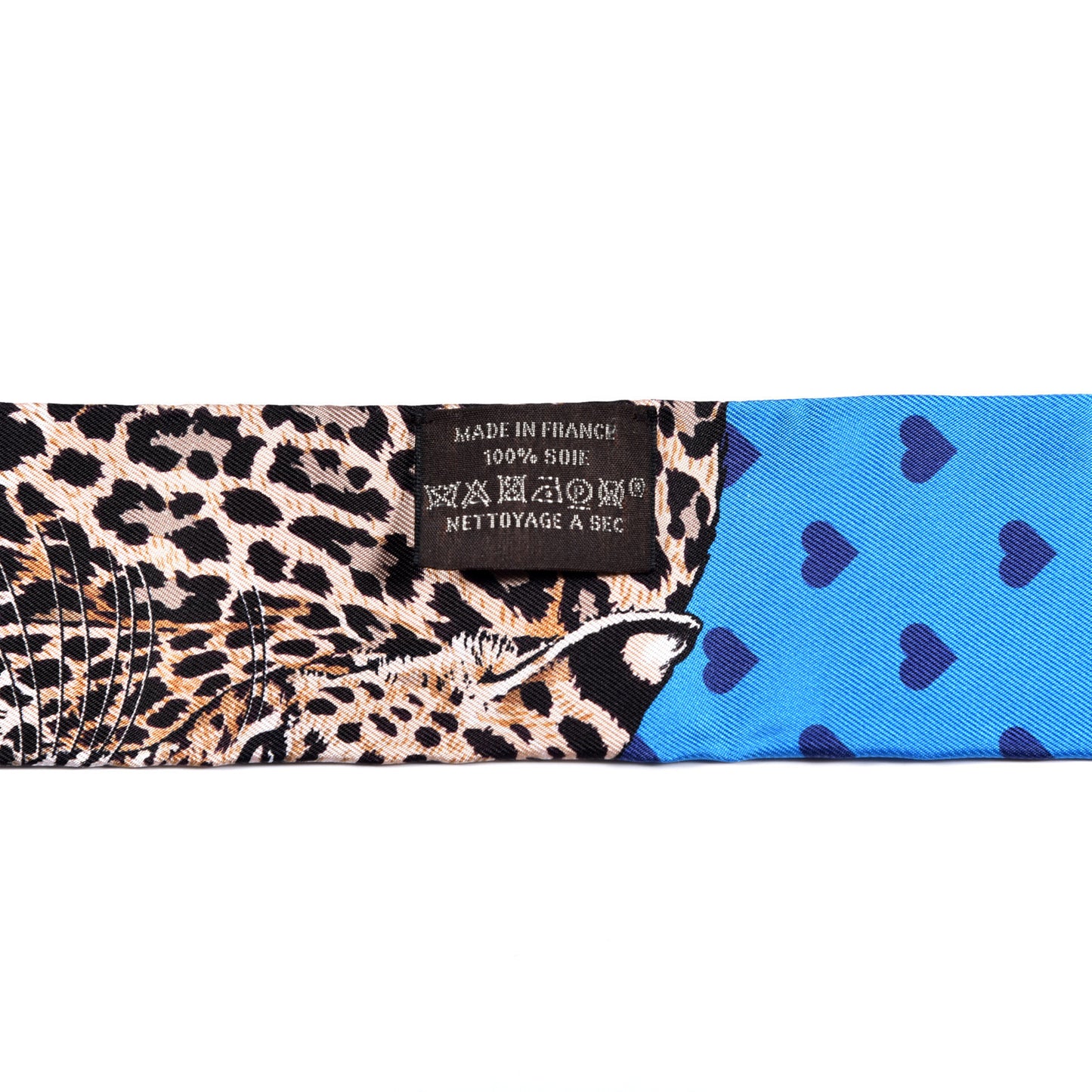 Silk Jungle Love Love Twilly Bleu Gitane Gris Bleuete