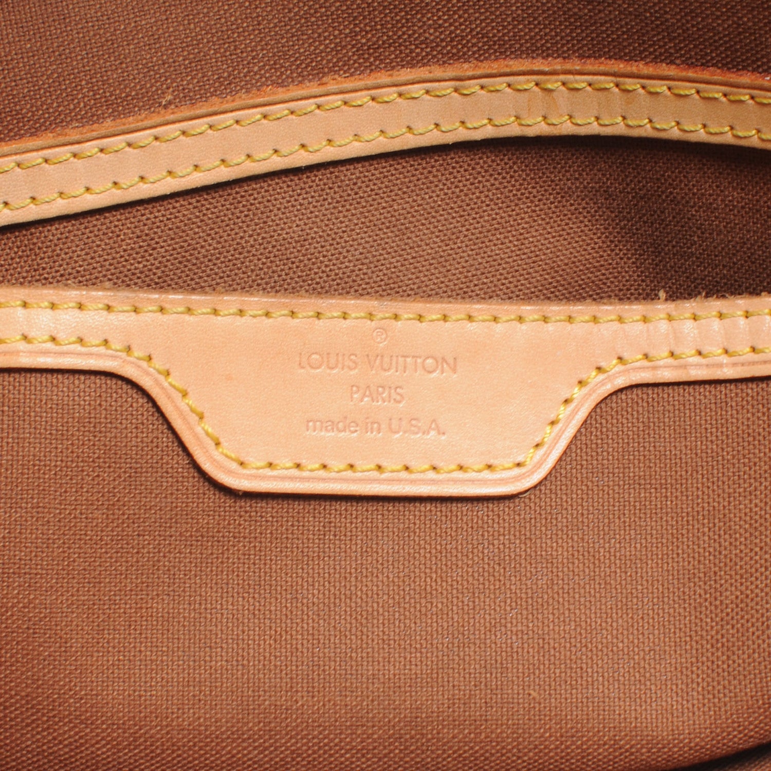 Louis Vuitton Monogram Cabas Mezzo 6 of 7