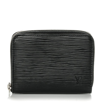Louis Vuitton Epi Zippy Coin Purse Black 1 of 6