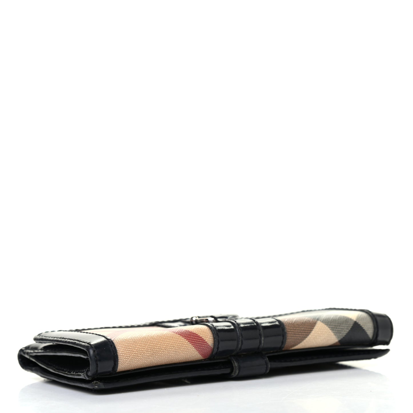 Nova Check Continental Wallet Black