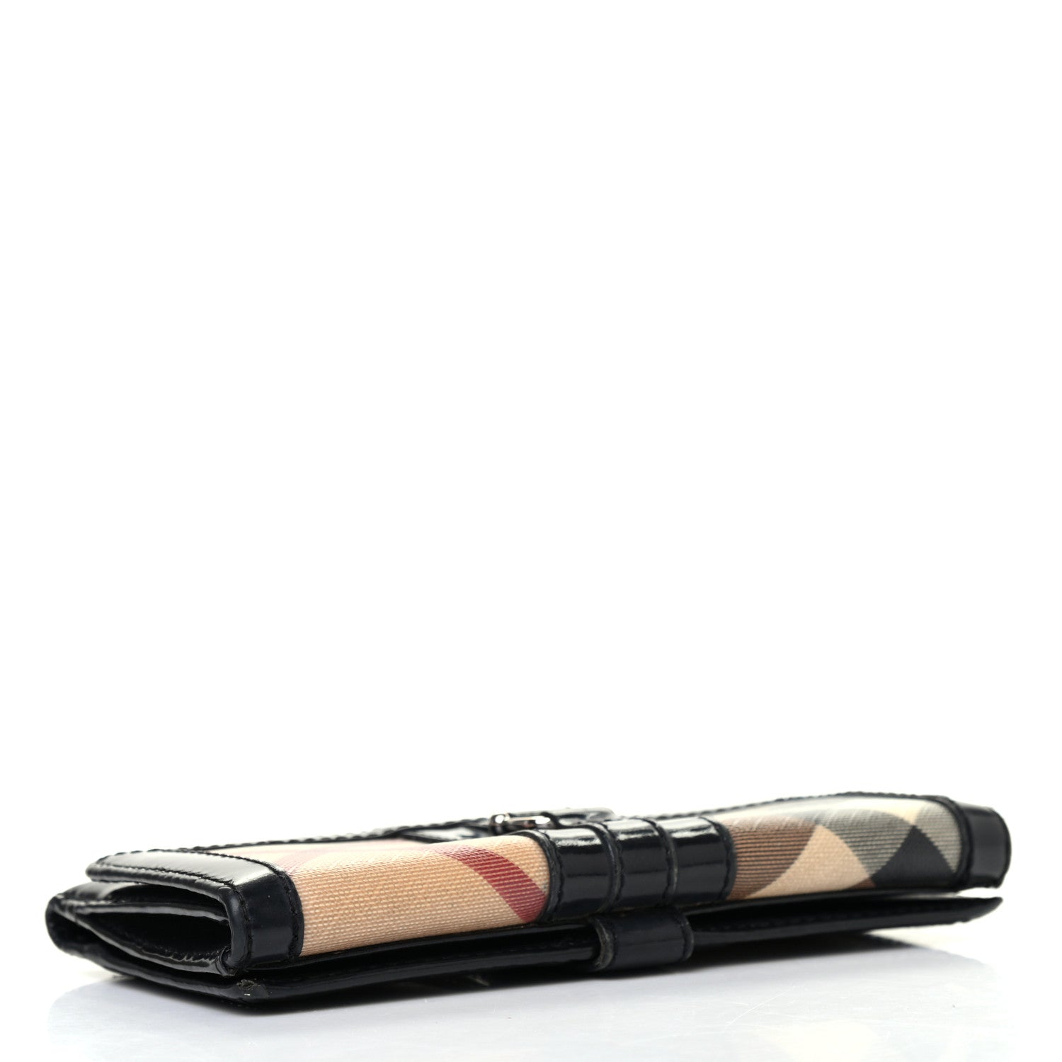 Burberry Nova Check Continental Wallet Black 4 of 12