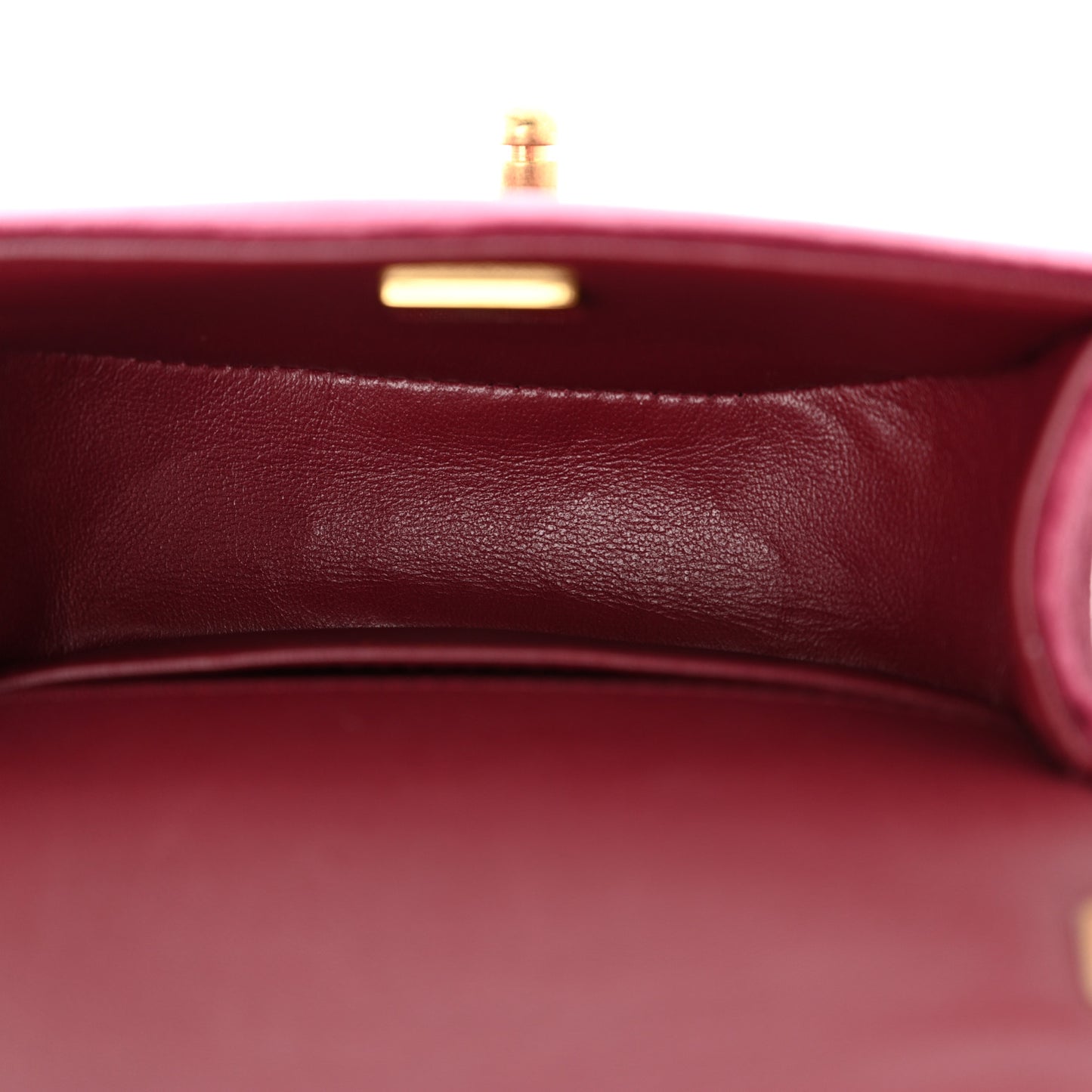 Velvet Quilted Small Boy Messenger Bag Bordeaux
